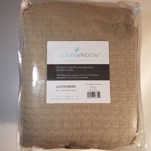 Clean Window Waffle Texture Anti-Dust Curtains